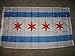 JHMYAR 3X5 3ft x 5ft City of Chicago Flag New Illinois IL Banner w/Grommets c