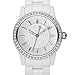 DKNY White Dial Plastic Ladies Watch NY8011