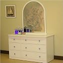 Berg Furniture 22 Series Sierra Computer Desk Set Sierra Collection Dresser and Optional Mirror Set