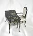 Oriental Handpainted Desk Dollhouse Miniature