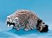 Crouching Racoon Figure Lifelike Model Decoration Statue Figurine New
