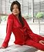 Apparel : Ivy & Annabelle Solid Satin PJ Set Sleepwear