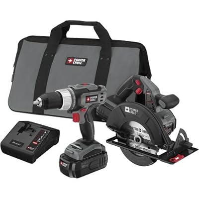 PORTER-CABLE PC218C-2 18-Volt NiCad Cordless 2-Tool Combo Kit