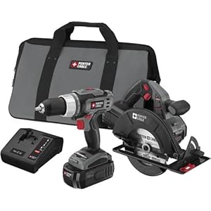 Porter-Cable PC218C-2 18-Volt NiCad Cordless 2-Tool Combo Kit Porter-Cable PC218C-2 18-Volt NiCad Cordless 2-Tool Combo Kit