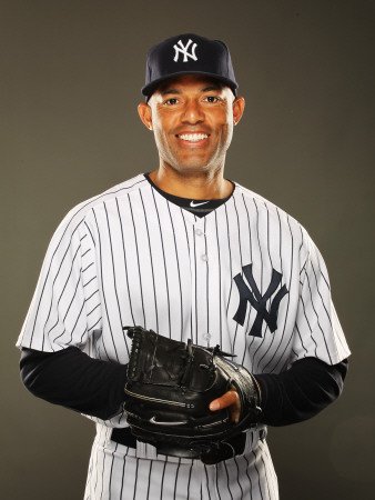 New York Yankees Photo Day, TAMPA, FL - FEBRUARY 23: Mariano Rivera Photographic Poster Print by Al Bello, 24x32
