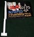 NEW ORLEANS SAINTS NFC CHAMPS CAR FLAG