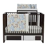 DwellStudio for Target Soho Crib and Combo Collection - Walnut/ White