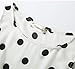PinkPatty Women's Casual Elegant Polka Dots Sleeveless Chiffon Dress
