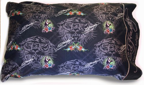Ed Hardy Tiger Standard Size Pillowcase