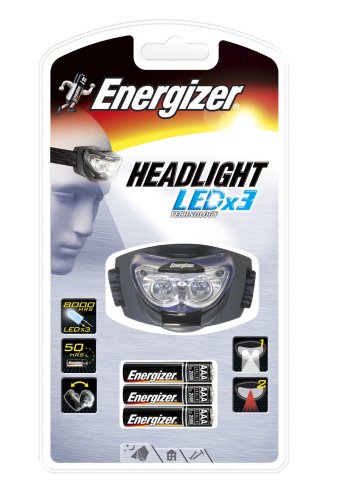 Energizer Kopflampe mit 3 LEDs Preisvergleich