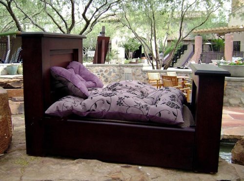 Designer Dog Bedding - Ensemble for Pucci Mini Dog Beds Plum with Bone Pillow (Set includes Comforter, Matching Sheet and Pillow) Made in USA