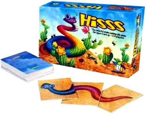 Gamewright Hisss Card Game, the Colorful Snake-Making Card Game