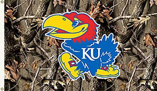 Kansas Jayhawks 3'X5' Flag