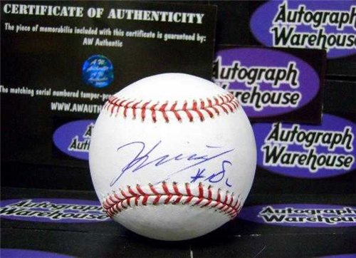 Kosuke Fukudome Autographed/Hand Signed Baseball (JSA)