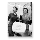 Vintage Card Style Chance Made us Sisters Pill Box