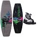 Sporting Goods : Hyperlite Imperial 135 cm Wakeboard+Vario Bindings 6-11.5