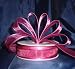 Organza Satin Edge Ribbon - 7/8" - 25 Yards (75 FT) - Burgundy