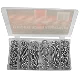 Trademark Tools 75-3001 Hawk Eye Bolt and Hook Assortment, 151-Piece