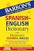 Books : Barron's Spanish - English Dictionary