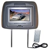Pyle-View Adjustable Headrest w/Built-in 7