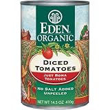 Eden Organic Diced Tomatoes, 14.5-Ounce Cans (Pack of 12)