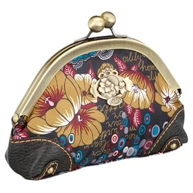 Oilily Winter Wave Frame cosmetic bag OCB9215, Damen Kosmetiktasche, 17.5 x 5 x 10