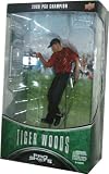 Upper Deck Pro Shots 6 Inch Tall Sport Figure - Tiger Woods 2000 PGA Champion with Display Base and Sports Trading CardIMAGE