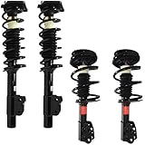 Detroit Axle - Brand New All (4) Front & Rear Complete Strut & Spring Assembly - Chevrolet Malibu, Grand Am, Cutlass & Alero