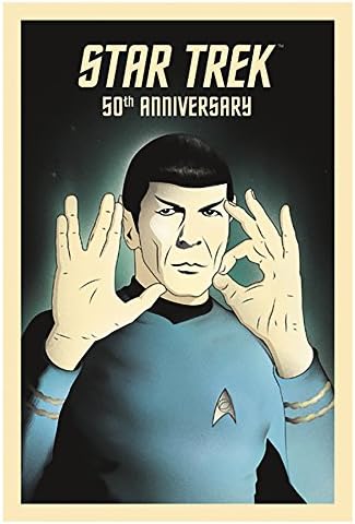 Star Trek 50th Art Collection "50th Anniversary" Poster [13 x 9]