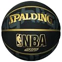 Spalding NBA Highlight Outdoor Basketball, Size 7 (Black)