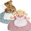 NORTH AMERICAN BEAR Topsy Turvy Doll - Goldilocks And Three Bears