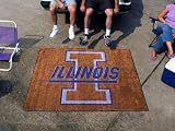 Univ of Illinois TAILGATER 5'x6' Floor Mat (Rug) - Illinois Fighting Illini NCAA College Athletics