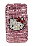 Hello Kitty Classic Pink Crystal iPhone Case