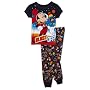 Disney Mickey Mouse Clubhouse Tight Fitting PJ Set, 2 Piece, Navy