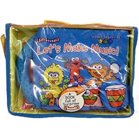 Soft Sounds Sesame Beginnings - Let's Make Music! (Cloth / Rag Book)