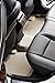 3D MAXpider - L1AC00021502 Second Row Tan Custom Fit All-Weather Floor Mats for 2007-2013 Acura MDX Models - Kagu Rubber Series