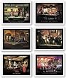 Set of Six Consani Prints by Chris Consani 32"x24" Art Print Poster
