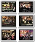 Set of Six Consani Prints by Chris Consani 32x24 Art Print Poster
