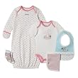 Classic Pooh 5 Piece Layette Gift Set - Girl