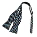 DBA7C04-06 Mens Checked Self-tied Bowtie Microfiber for Xmas Gift By Dan Smith
