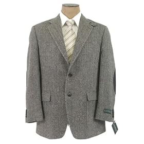 Ralph Lauren Mens 2 Button Light Gray Wool Sport Coat Blazer Jacket - Size 40L by Ralph Lauren
