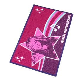Character World Hannah Montana Rock Oblong Rug