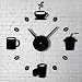 Creative Clock Diy Self Adhesive Interior Wall Decration Gotd RS.1149.00