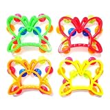 Children's Toy Musical Percussion Instrument Butterfly Tambourine Set for Kids