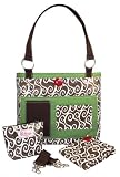 2 Red Hens Whole Roost Latte Swirl Diaper Bag