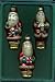 Christbaumschmuck Weihnachtsm�nner,3-er Set, Original Krebs Lauscha