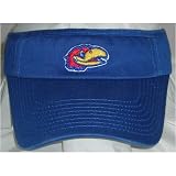 Kansas Jayhawks Mascot NCAA Adjustable Visor (Team Color)