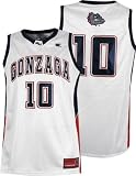 Gonzaga Bulldogs White Endline Basketball Jersey