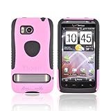 Pink Black Trident Aegis Hard Plastic Case w Screen Protector, AG-THDB-PK For HTC Thunderbolt