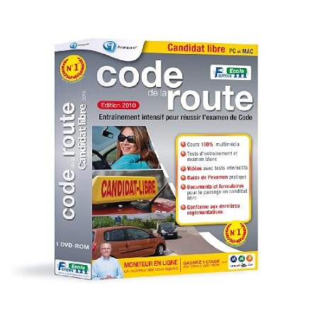 Code de la route candidat libre - édition 2010